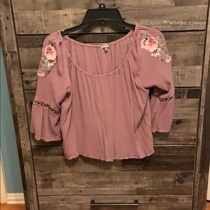 off the shoulder blouse